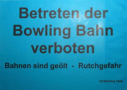 Rutchgefahr