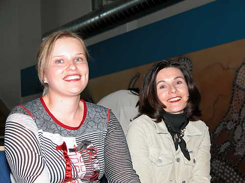 Petra (l.) und Cesca