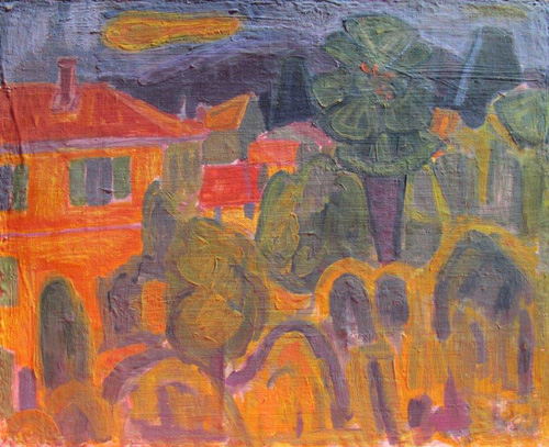 Carl Gaiser: «Tessiner Landaschaft»